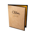Royal Select 2 View Menu Cover (Holds TWO 5 1/2"x8 1/2" Inserts)